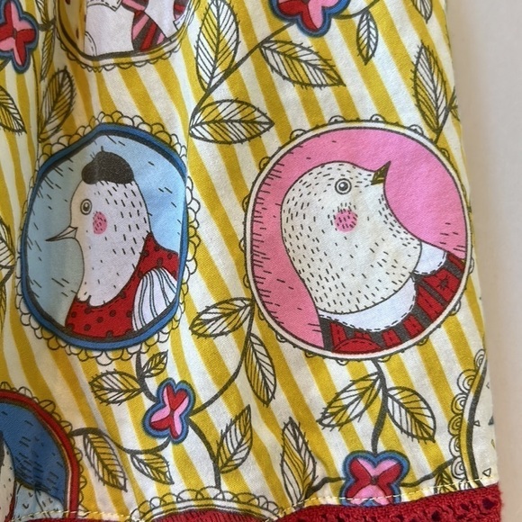 Matilda Jane Self-Portrait Paint By Numbers Colorful Skirt w Apron Pocket size 6 - Picture 8 of 12